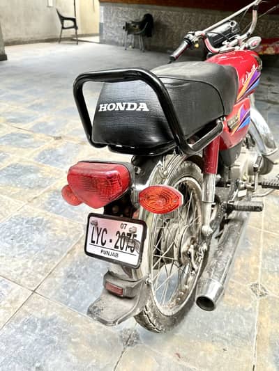 Honda cd 70 2007 model