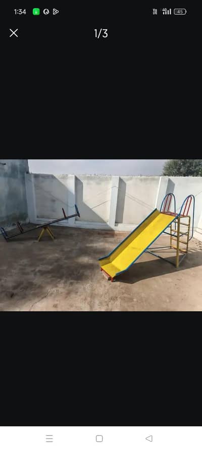 Brand New Slide and Up and Down