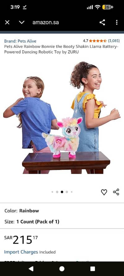 beautiful pets Dancing Robotic toy