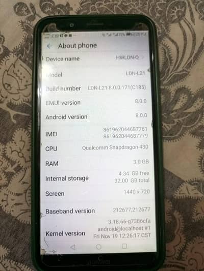 Huawei mobile for sale contact on 03156157670