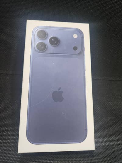 17 Pro Max 512GB Blue USA  Full Sim Time New