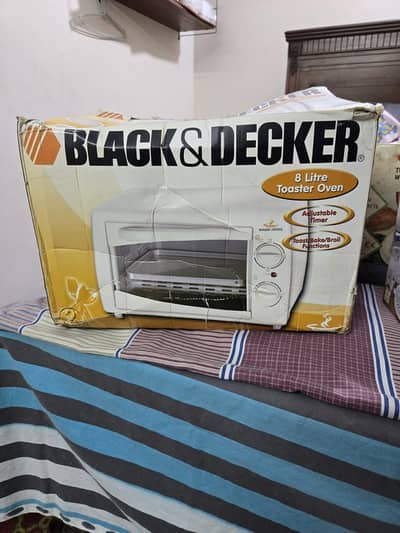 black and decker oven toaster