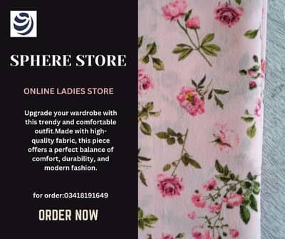 unstitched printed suit with fine quality