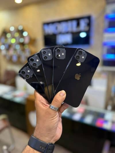 Apple Iphone 12 64GB Black PTA Approved Waterpack 100% Genuine Stock