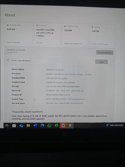Intel M7 powerfull machine for office or gaming