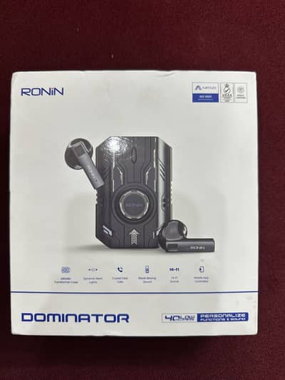 RONIN DOMINATOR 70-35 LOW LATENCY earbuds