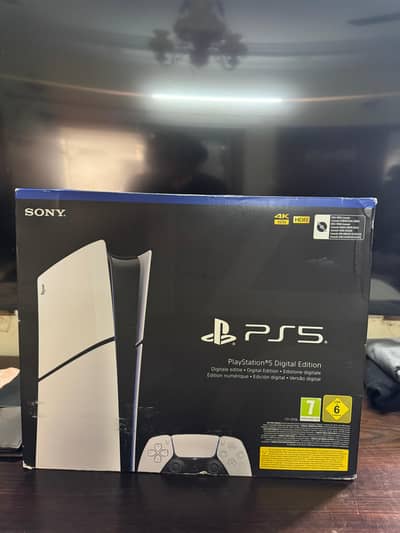 Ps5 Slim Digital Edition Box packed 1tb
