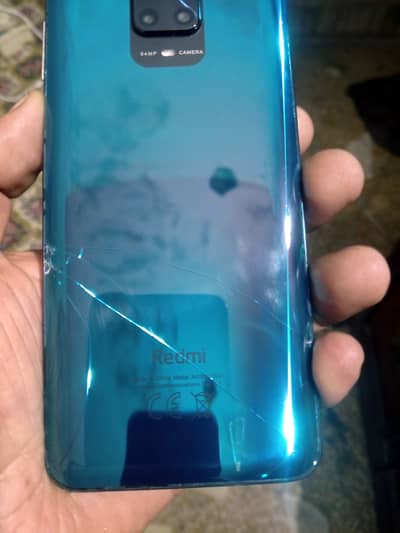 Redmi note 9 pro 6gb 128gb offical PTA onliy mobile glass back brack