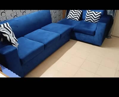 5 seater L shape sofa urgent sale