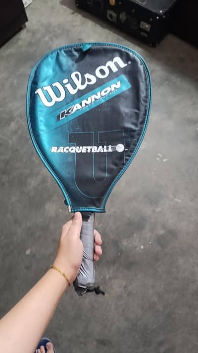 Original Wilson Kannon Racquetball Racket - Excellent Condition