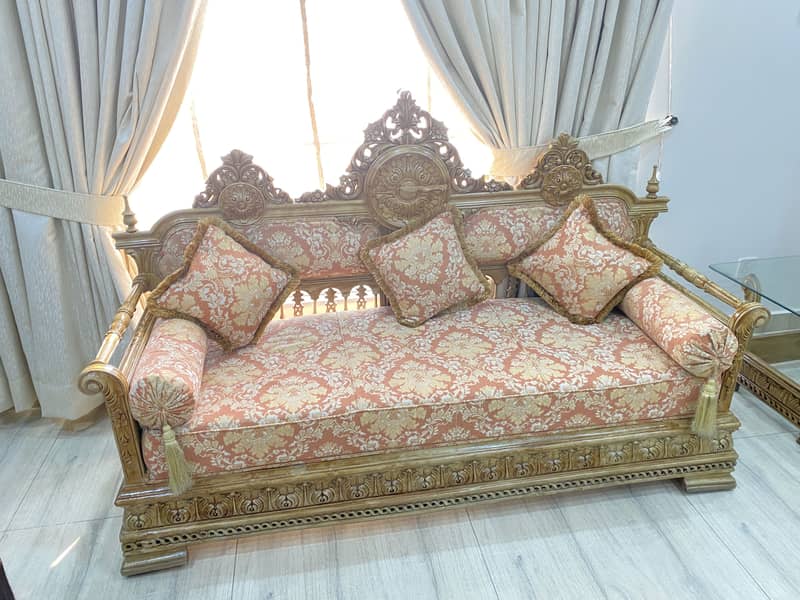 Solid wood soafa set 4