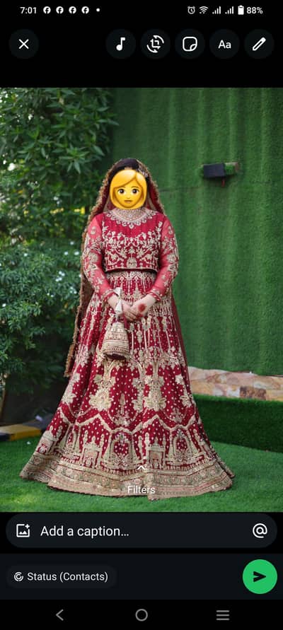 Bridal lehnga