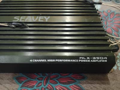 seavey  amplifier with  kingvox woofer