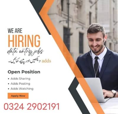 Assignment Job / Part Time Full Time Job / Job for male and female