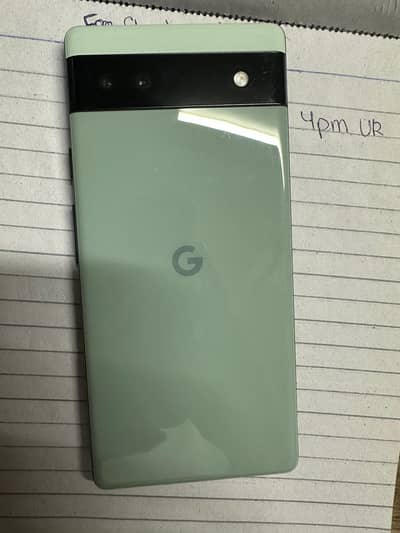 google pixel 6a 128 gb lush condition