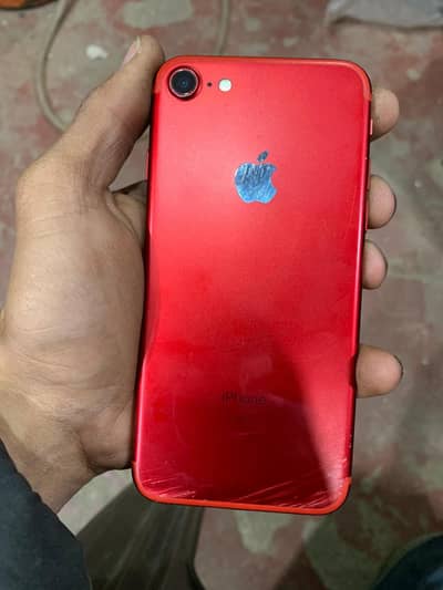 iPhone 7 sim working  red colour 128 GB