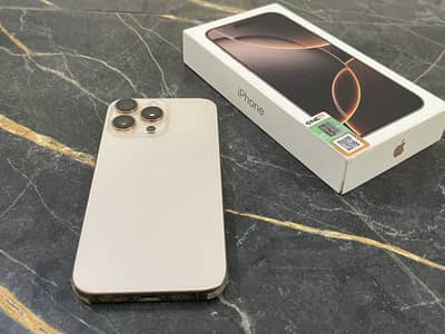 Apple iPhone 16 Pro Max desert titanium PTA APPROVED