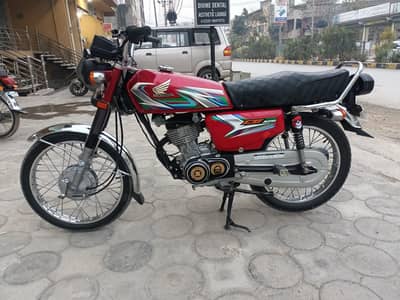 Honda CG 125 Model 2023 Register All Punjab