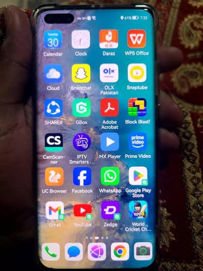 Huawei P40 Pro cracked