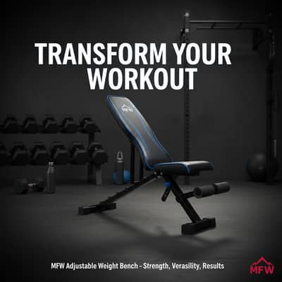 Adjustable Positions: Incline / Decline / Flat /Bench press/Gym bench