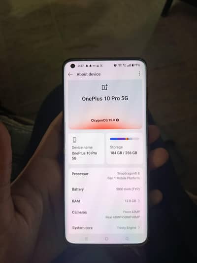 OnePlus 10 Pro PTA Approved Used (Excellent Condition)