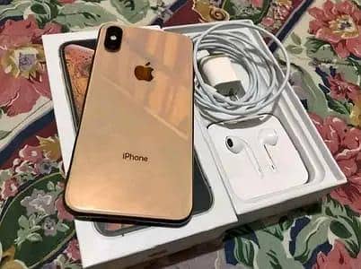 Apple Iphone X's Max 512 GB PTA Approved Gold  WhatsApp