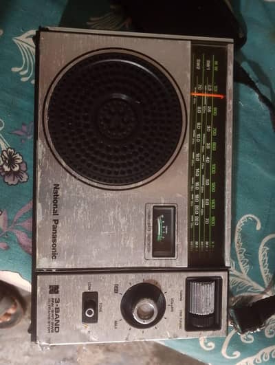 national Panasonic radio 333 3 bands