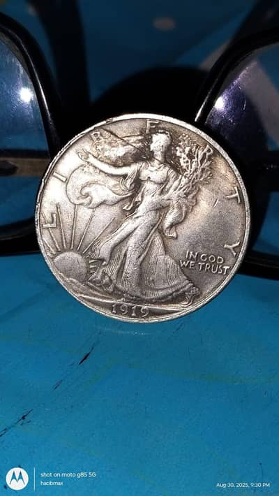 Walking Liberty 1919 Half Dollar Coin | USA Old Coin | USA Rare Coin |
