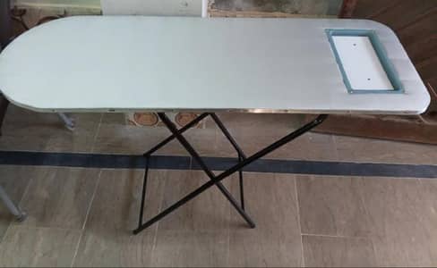 Foldable And Adjustable Iron Stand (With Free Delivery) 03007220103