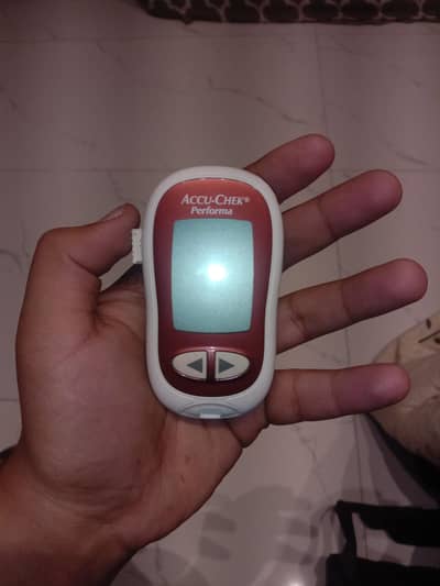 Accu chek performa original gluco meter imported. nigotiable