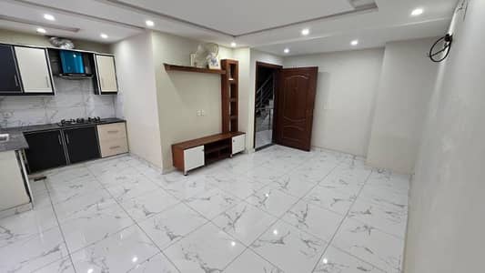 One Bed Brand New Non-Furnished Apartment Available for Rent in Gulmohar Block, Near Talwar Chowk! Bahria Town Lahore