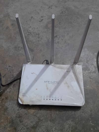 WiFi Router MT-LINK Used for Sale | PTCL Stormfiber Compatible | Karac