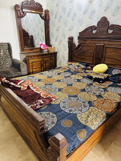 Furniture set with real wooden serious buyer only