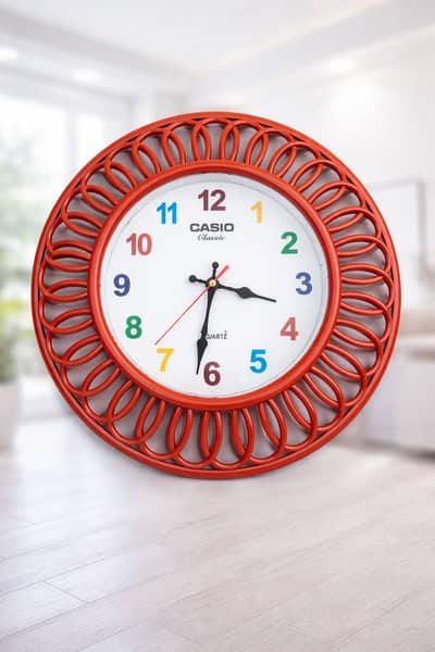 Casio Quartz Wall Clock for Home & Office – Excellent Condition