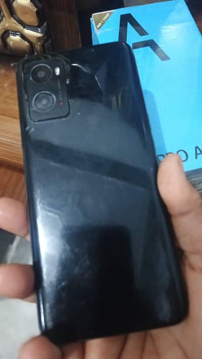 oppo A76 6Rom 128Ram with box and original charger