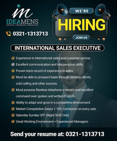 International Sales Executive