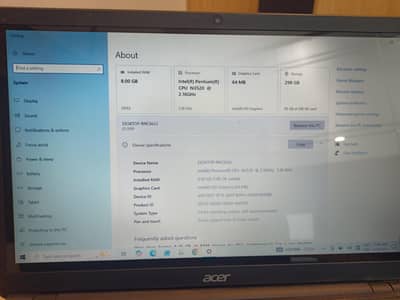 acer laptop touch screen urgent sale