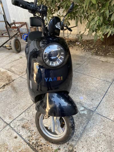 electric scooty yaari brand new