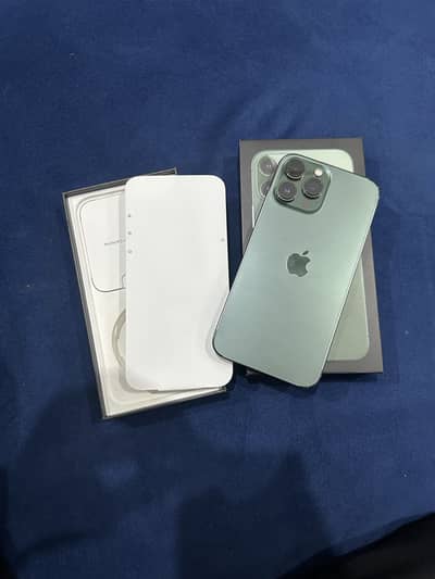 iphone 13 pro max alpine green 256gb Pta approved
