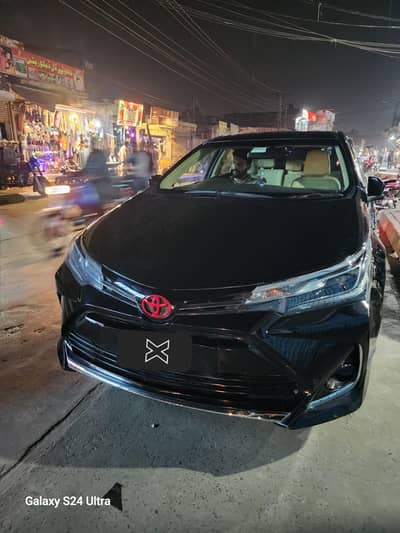 Toyota Corrolla Grande push start