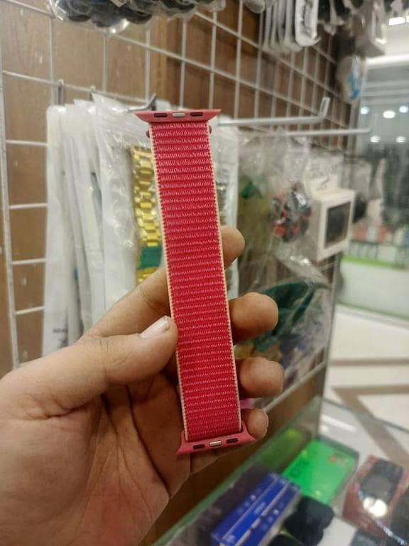 Nylon Strap for Smart Watch – 42mm / 44mm / 45mm / 49mm lightweight, and perfect for daily wear, sports, and outdoor use. Compatible with 42mm, 44mm, 45mm, and 49mm smart watches.