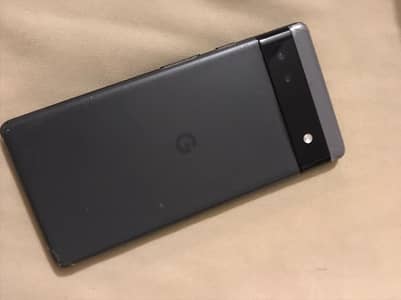 fresh no scratch google pixel 6a black gray