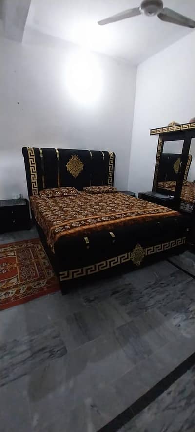 new design cushioned bed set