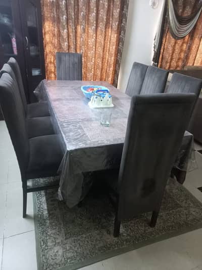 8 Chair Dining room NG Table set for sale