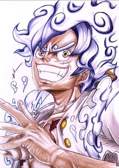 Anime-style traditional artwork.