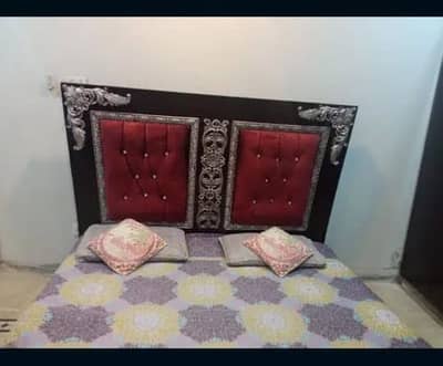 double bed with side tables nd dressingtable