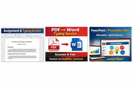 Assignment & Typing Services – Fast Delivery