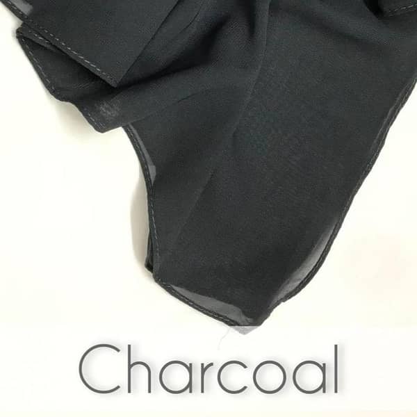 Lightweight Modest Chiffon Georgette Hijabs and Stoler for Women - Premium No Slip Quality