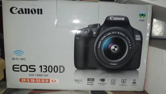 Canon 1300D (Wifi Camera) - With Box and Bag