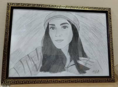 handmade pencil sketch